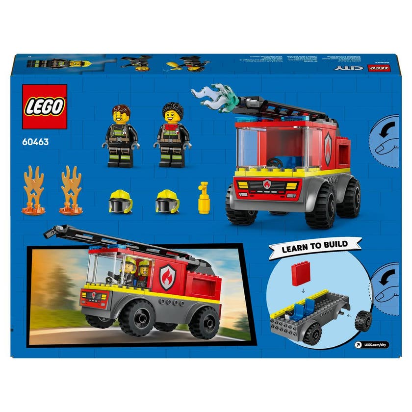 LEGO City Brannvesen 60463, Brannbil med stige