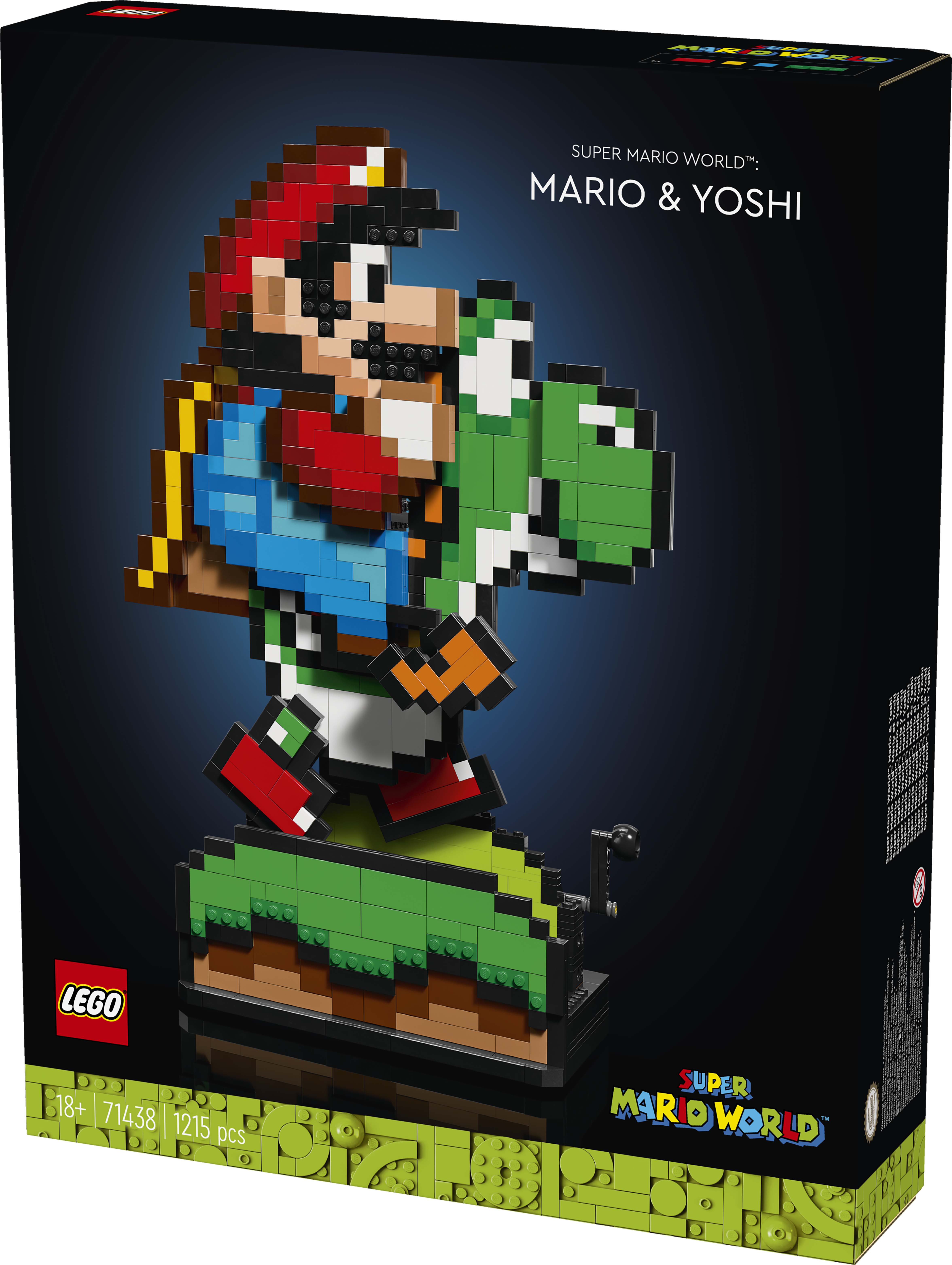 LEGO® Super Mario™ Super Mario World™: Mario og Yoshi 71438