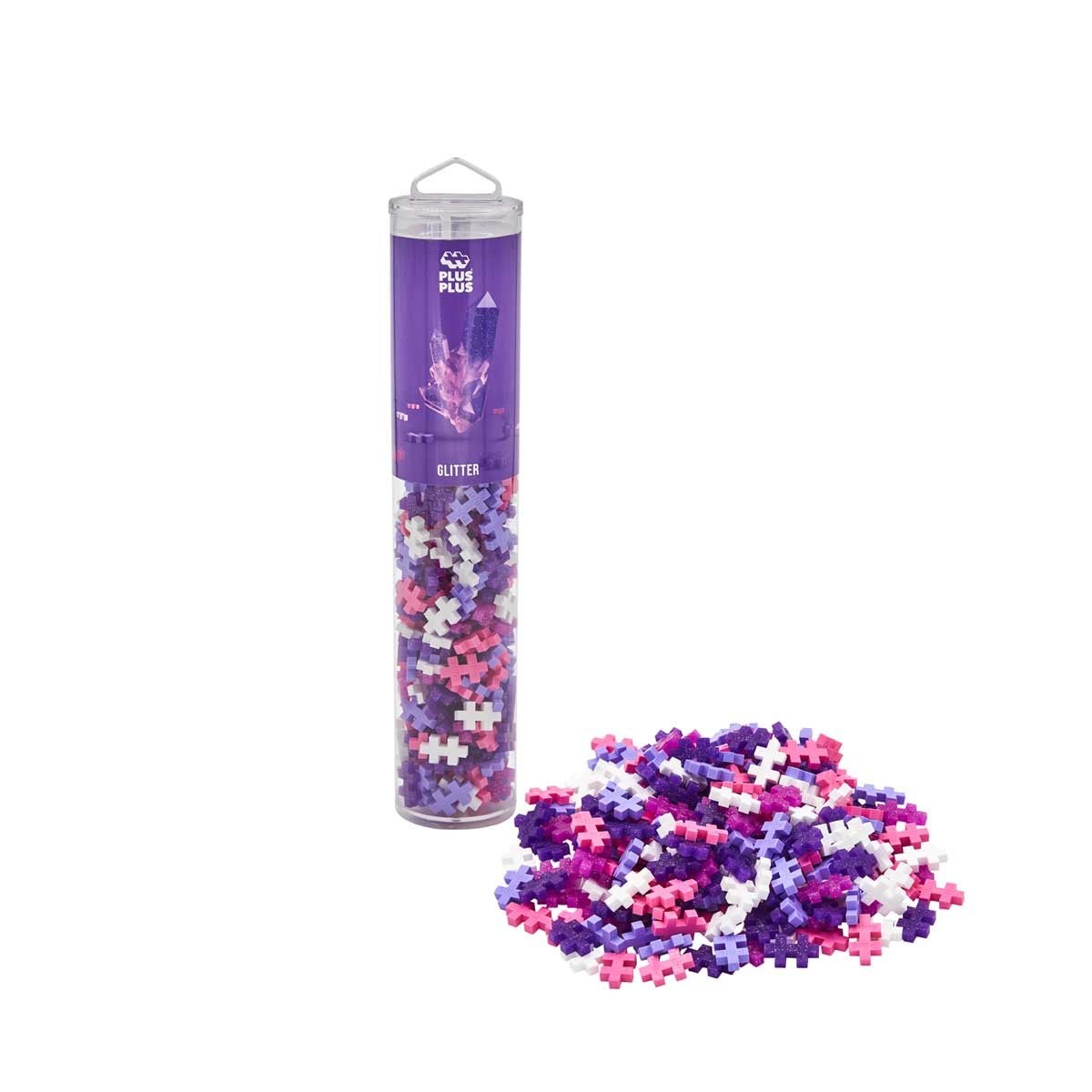 Plus-Plus Glitter mix / 240 stk Tube