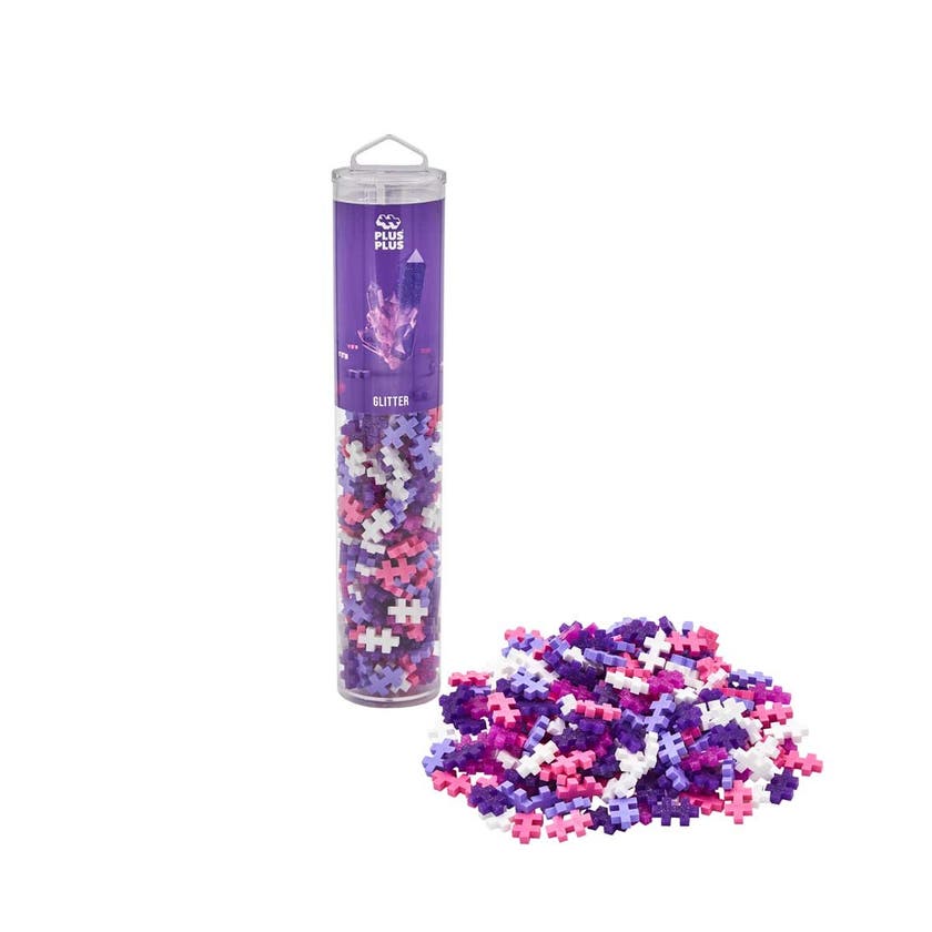 Plus-Plus Glitter mix / 240 stk Tube