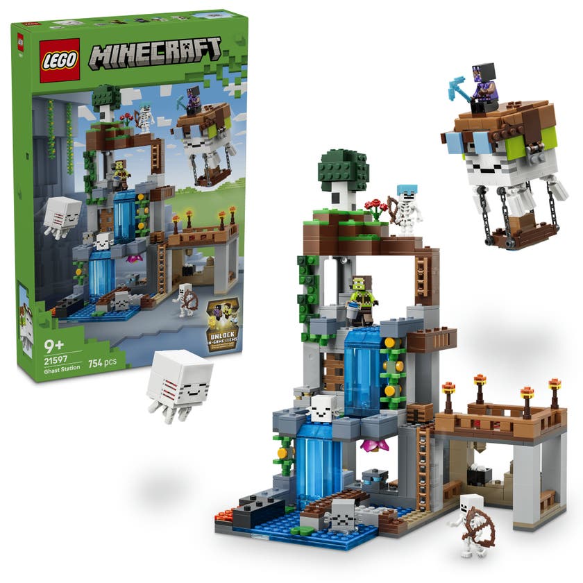 LEGO® Minecraft® Geiststasjon. Gamer-leke til rollelek 21597