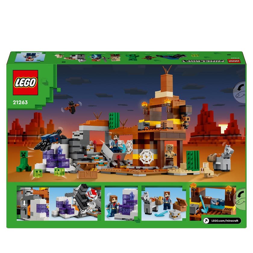 LEGO Minecraft 21263, Gruvesjakten i steinørkenen