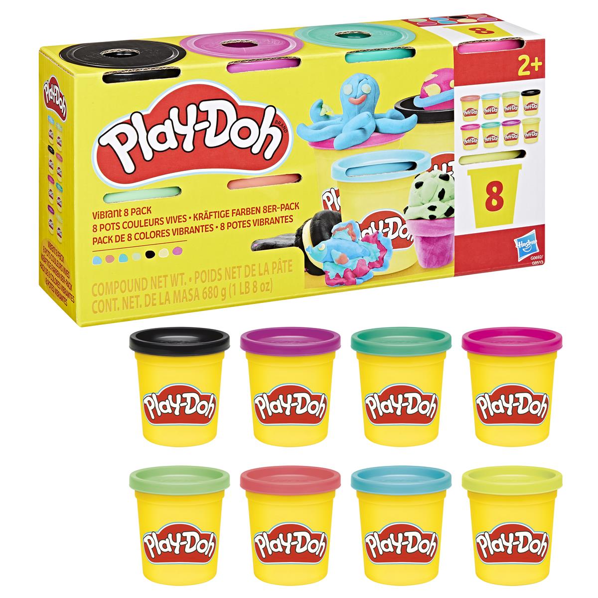 Play-Doh Compound 8-pack Vibrant
