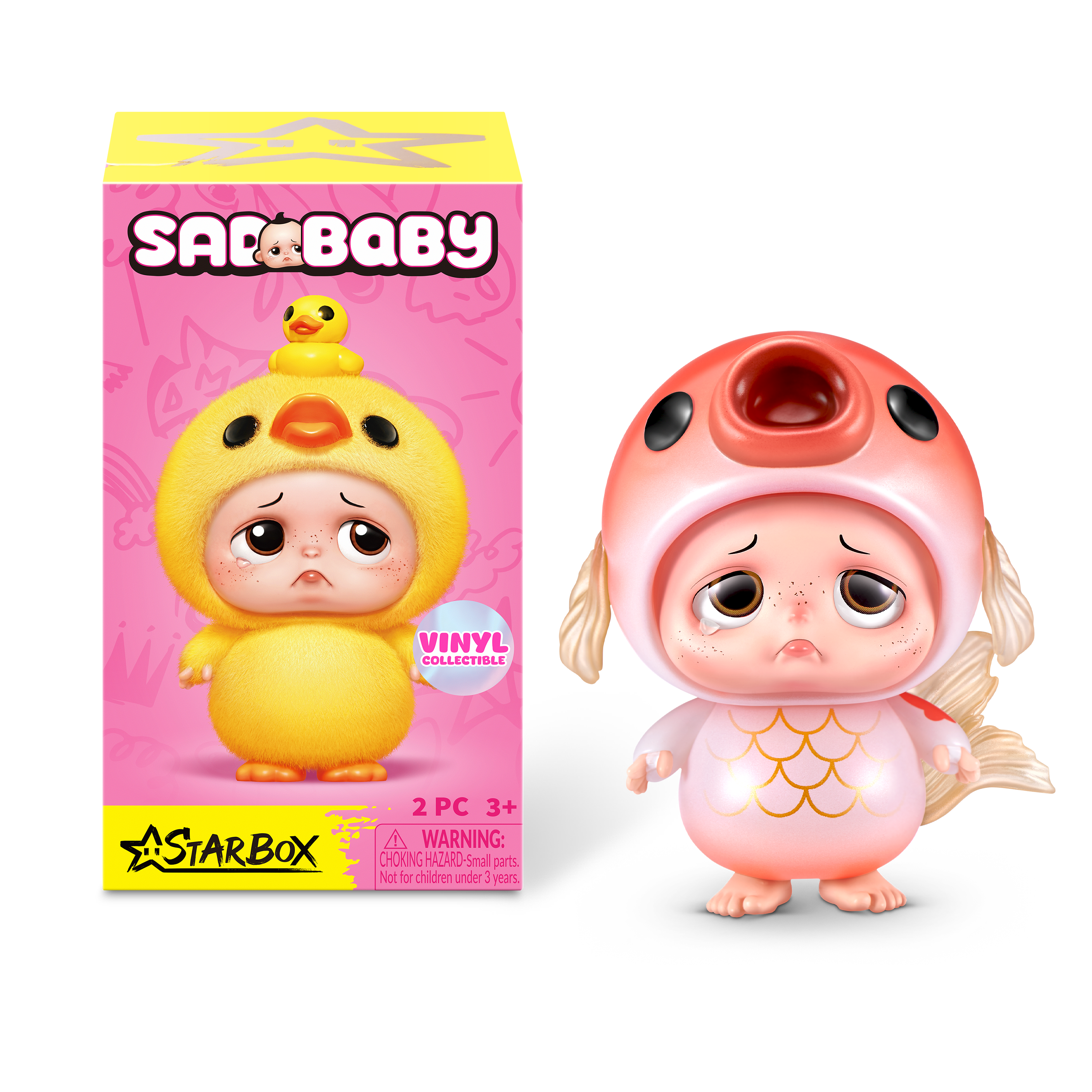 ZURU Sad Baby Animals Blind Box Samlerminifigur
