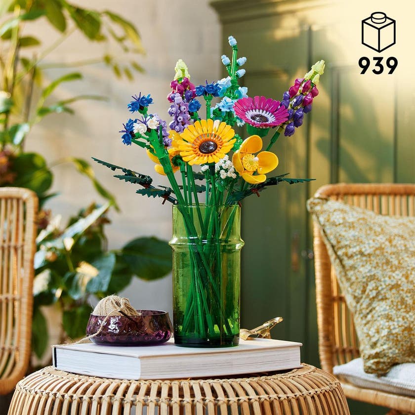 LEGO® Botanicals Blomsterbuketten med villblomster 10313