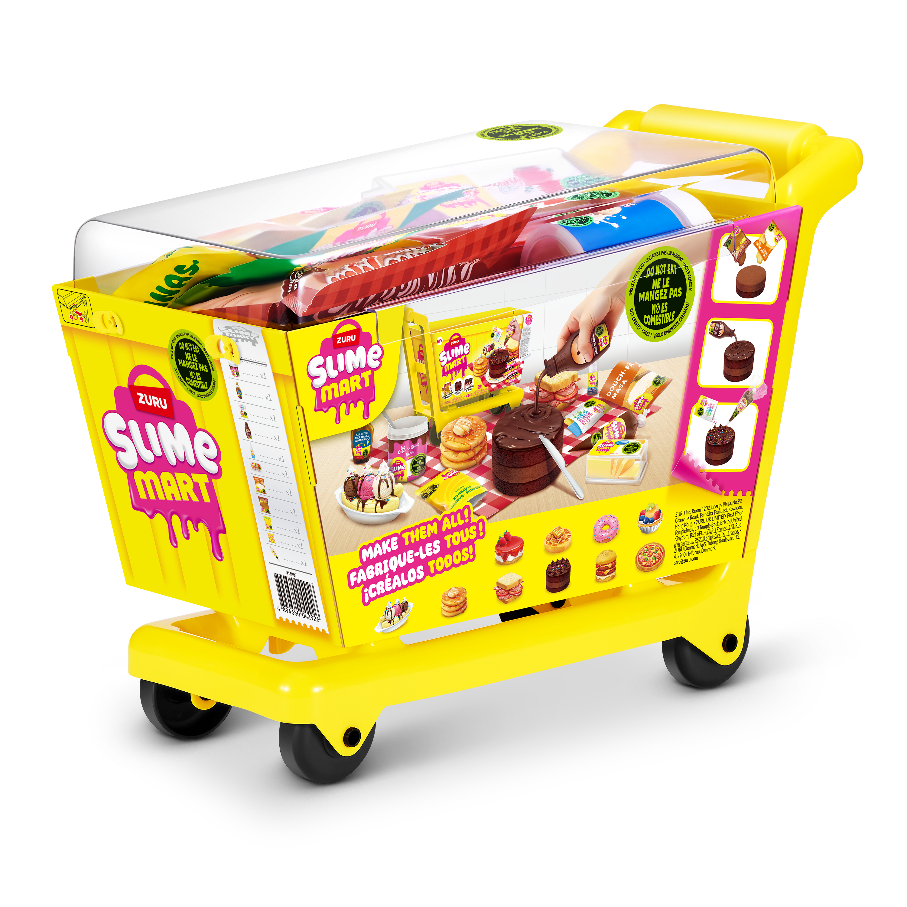 Slime mart – lag realistisk mat av slime