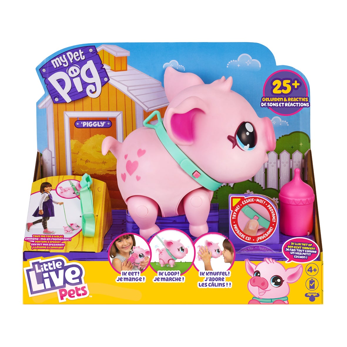 LITTLE LIVE PETS Min gående gris