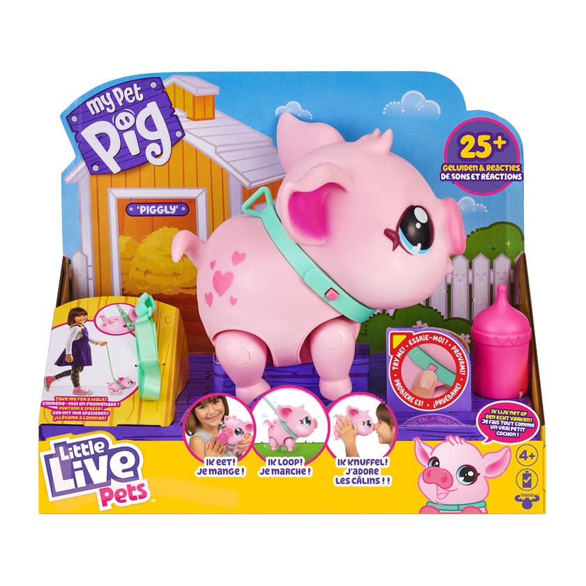 LITTLE LIVE PETS Min gående gris