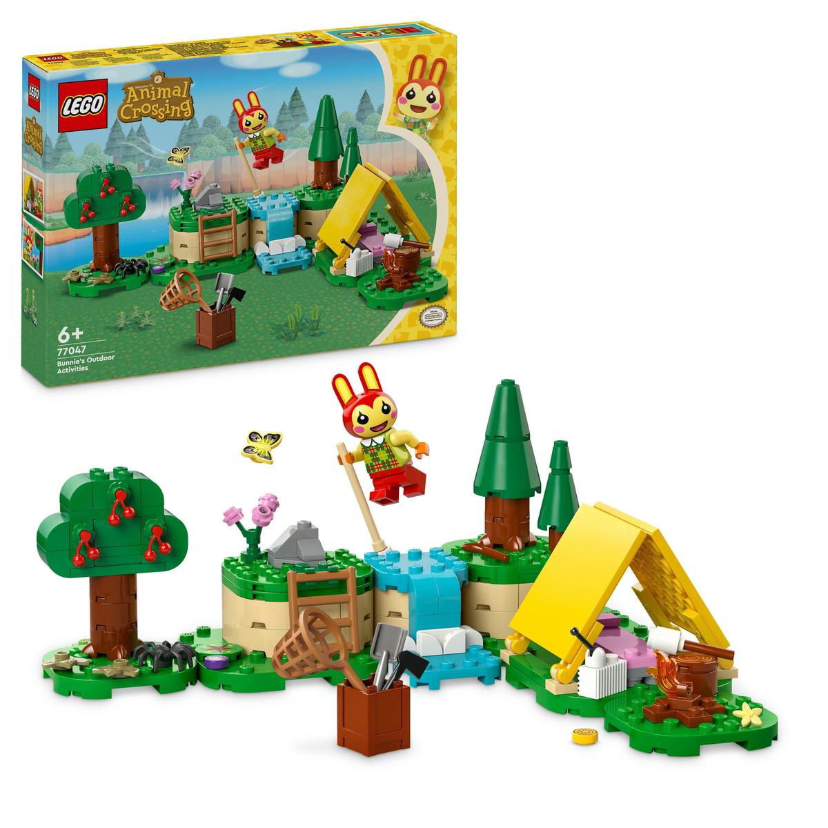 LEGO Animal Crossing 77047, Friluftsaktiviteter med Bunnie