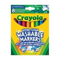 Crayola 8 Ultra Clean - Tusjer