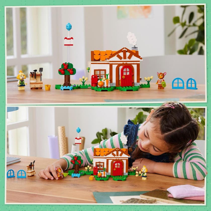LEGO Animal Crossing 77049, Isabelle på besøk