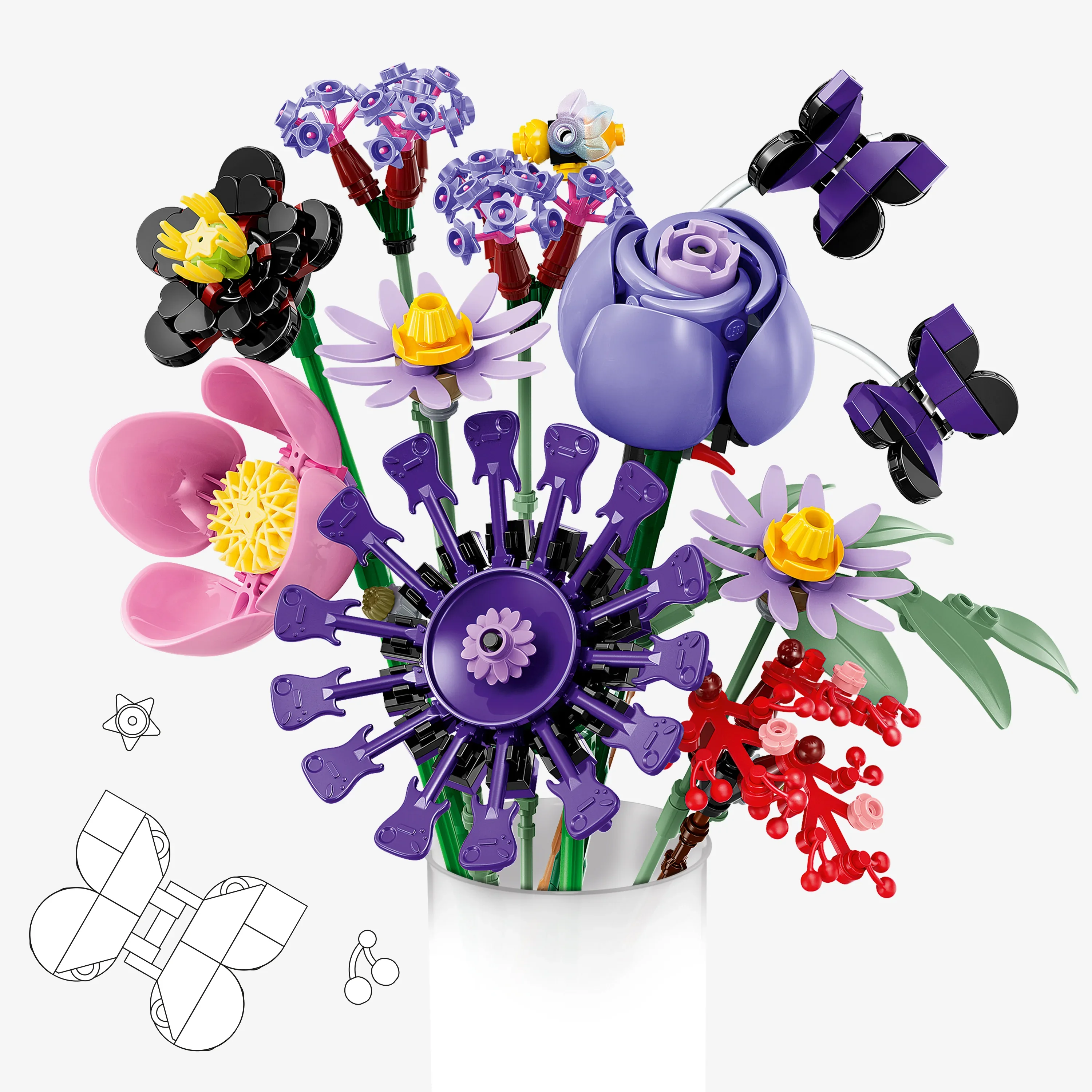 LEGO Botanicals Olivia Rodrigo blomsterbukett