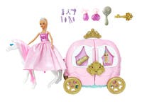 Be Friends Modelldukke med hest og sminkevogn