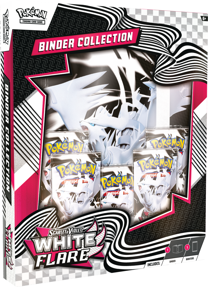 Pokemon Binder Collection Scarlet & Violet, White Flare
