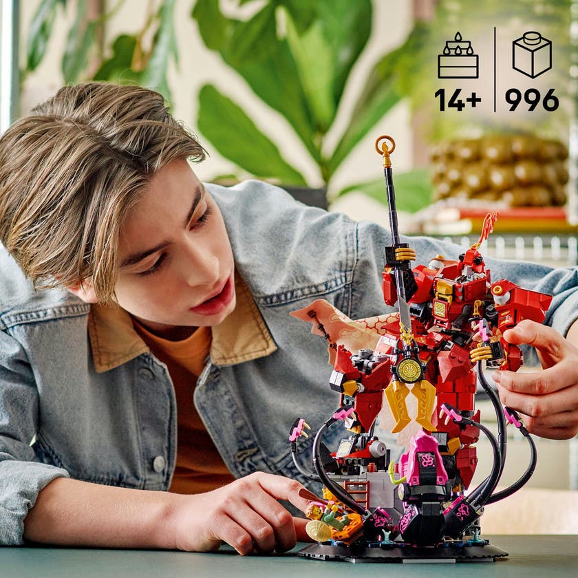 LEGO Ninjago 71846, Ildriddderroboten