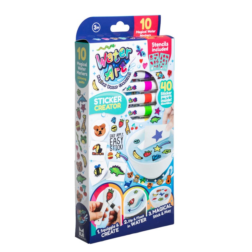 Water Art Vannfiltpenner med stickers
