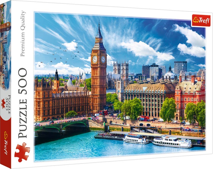Trefl Puslespill Sunny day in London 500 brikker