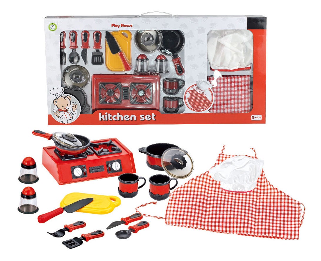 PAP - Stort kjøkkenkit 17 deler