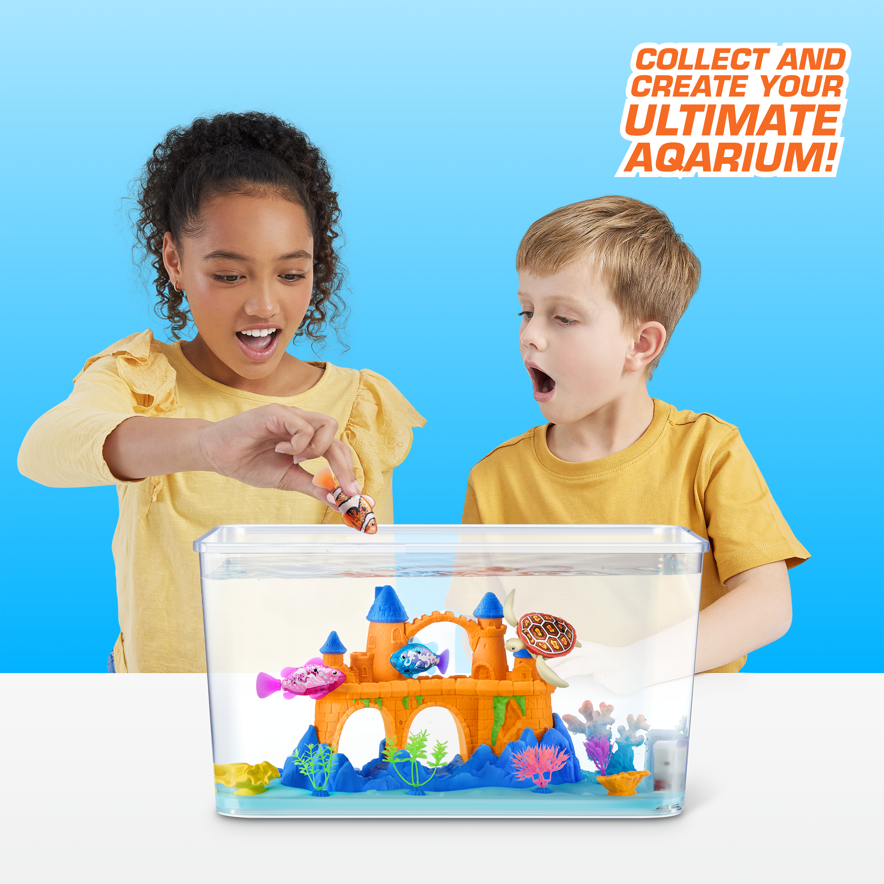 Robo Alive Light Up Aquarium Set