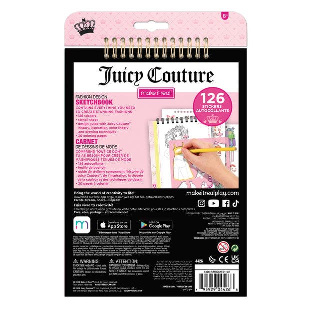 Make it Real, Juicy Couture Fashion Sketchbook