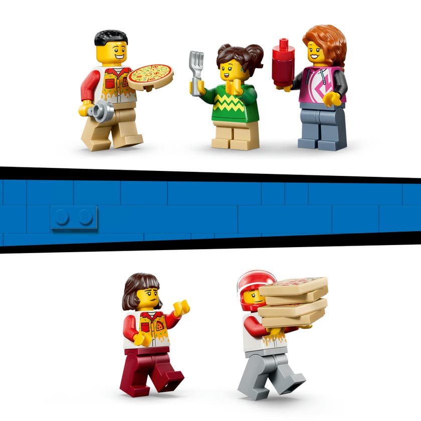 LEGO® City Pizzalevering med kjøretøy 60496