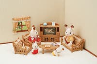 Sylvanian Families - Sofagruppe med TV-sett