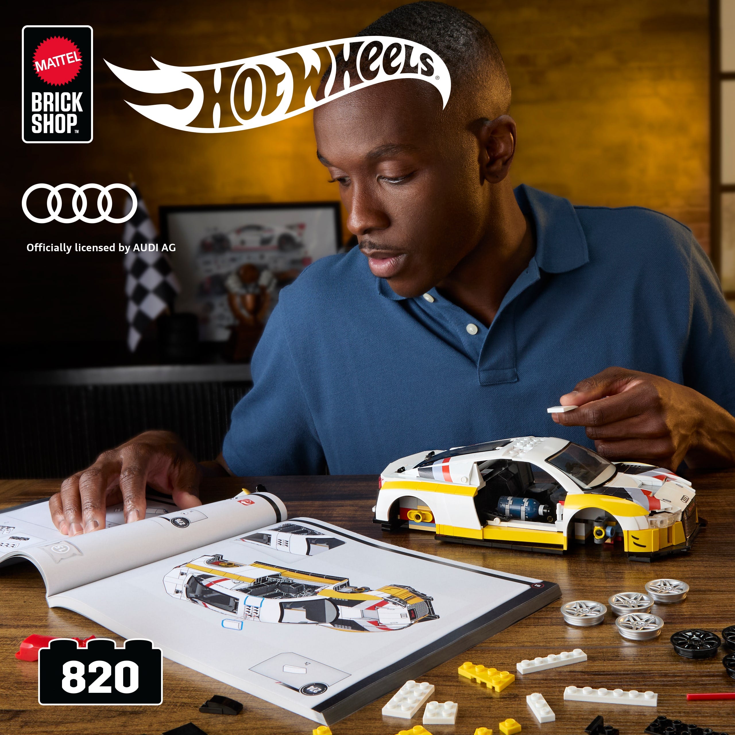 Hot Wheels Audi R8 LMS Byggesett