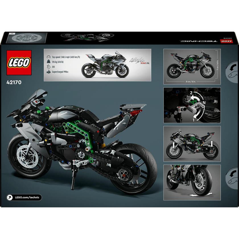 LEGO Technic 42170, Kawasaki Ninja H2R Motorsykkel