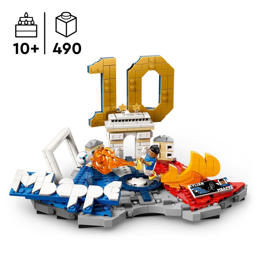 LEGO® Editions Kylian Mbappé – fotball-høydepunkter 43013