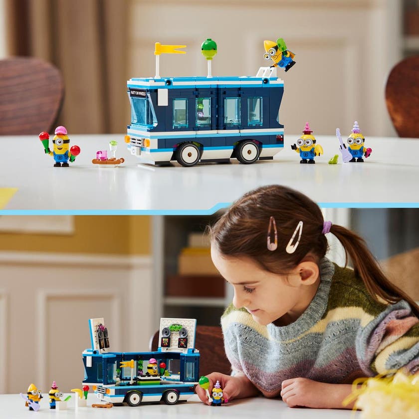 LEGO Despicable Me 75581, Minionenes musikkparty-buss