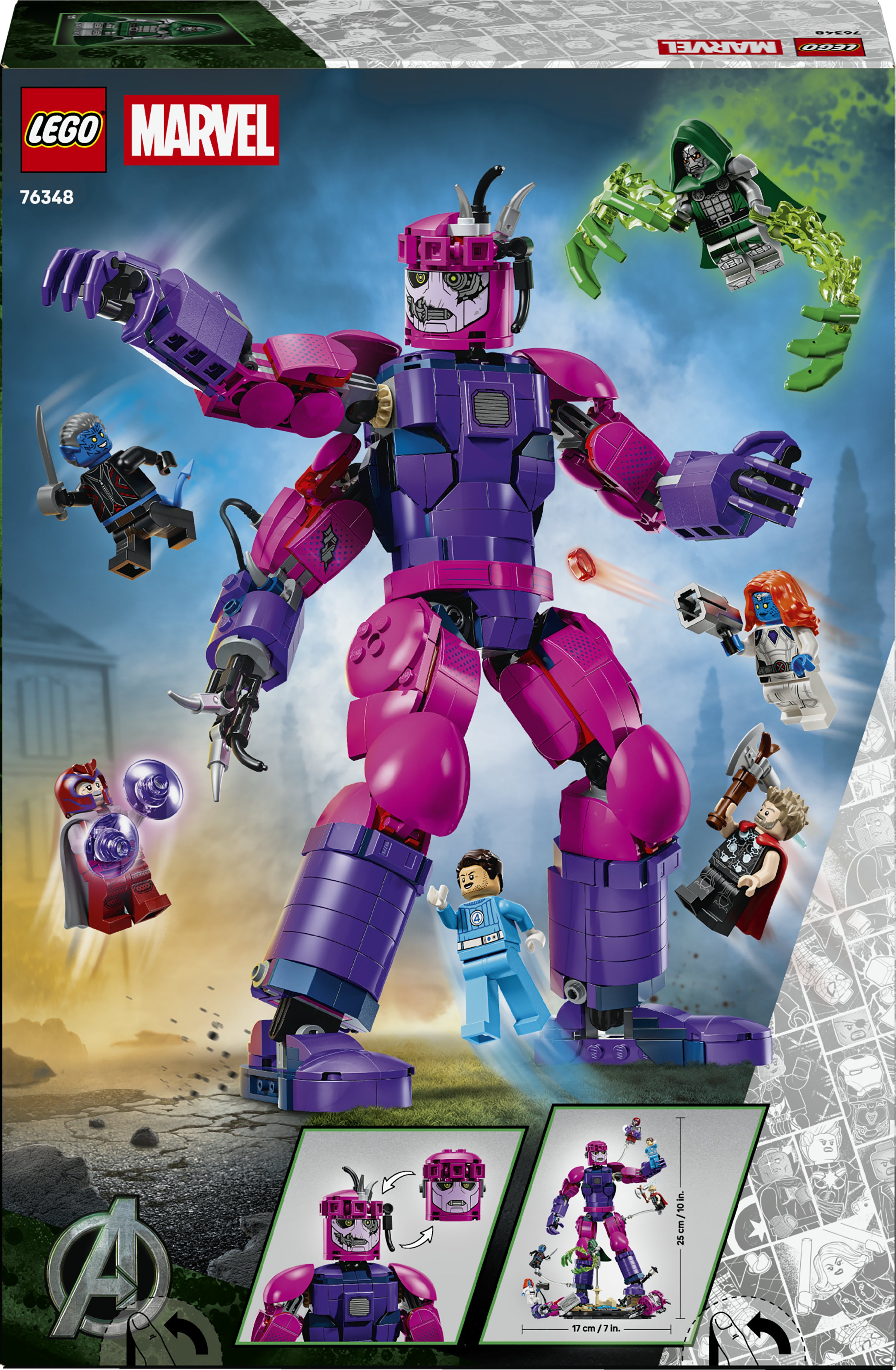 LEGO® Marvel Episk kamp: Avengers: Doomsday 76348