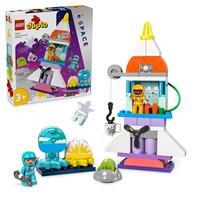 LEGO DUPLO Town 10422, 3i1 Eventyr med romferge