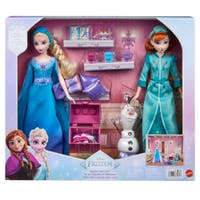 Disney Frozen Sovesett med Anna og Elsa Dukker