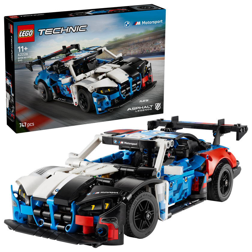 LEGO® Technic BMW M4 GT3 EVO-racerbil, modellsett 42226
