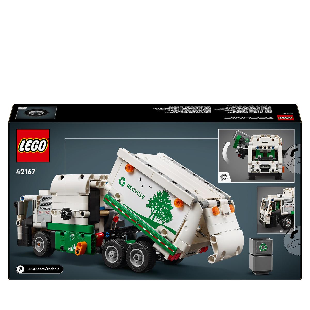 LEGO Technic 42167, Mack® LR Elektrisk tømmebil
