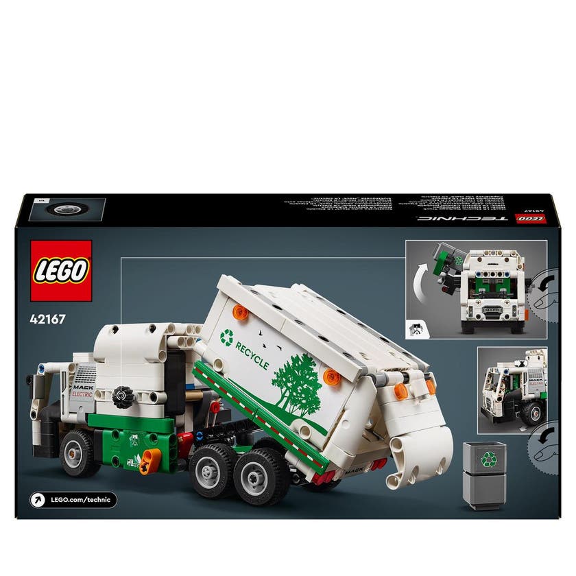 LEGO Technic 42167, Mack® LR Elektrisk tømmebil