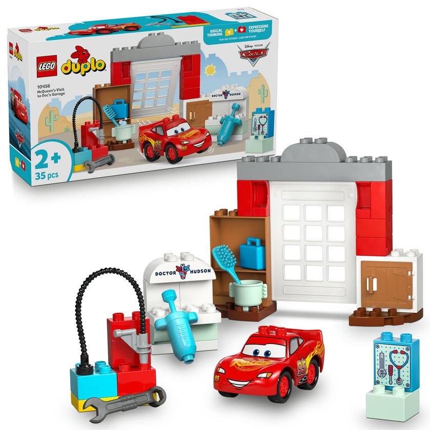 LEGO DUPLO | Disney 10456, McQueens besøk i Docs garasje