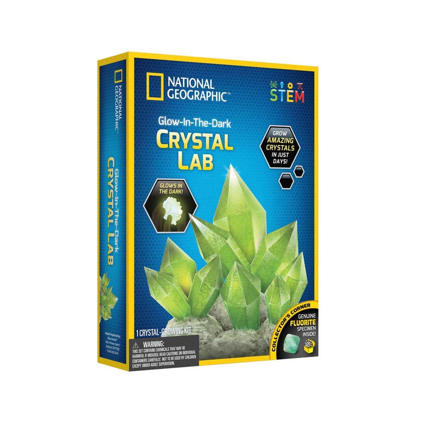 National Geographic, Glow In Dark Crystal Growing