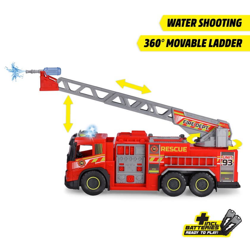 Dickie Toys Volvo FMX brannbil, 57 cm