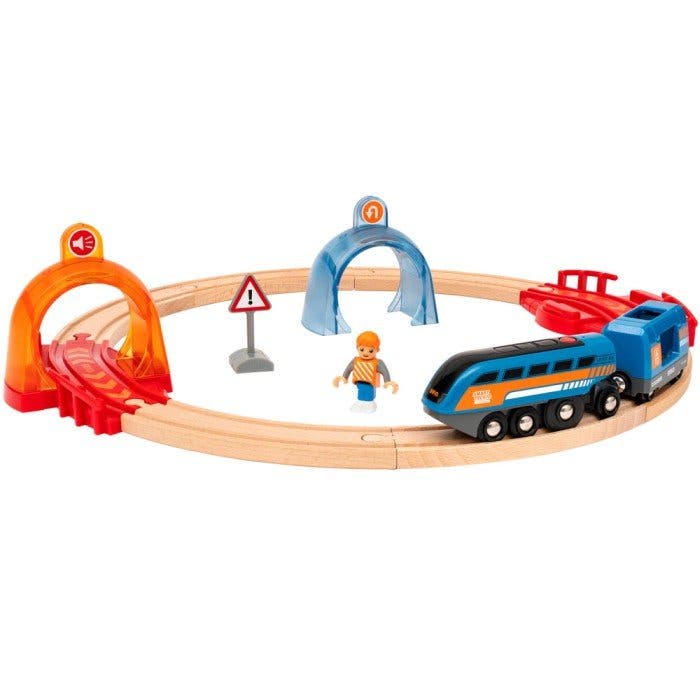 BRIO World 33974, Smart Tech Sound Action Tunnel Circle Set
