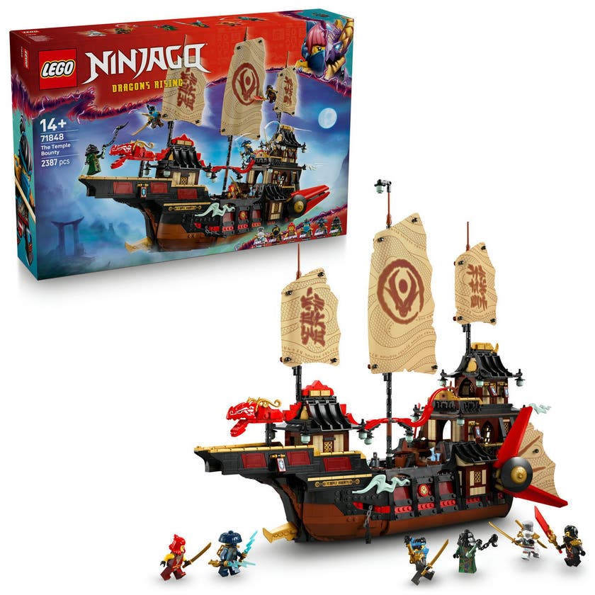 LEGO Ninjago 71848, Tempelets gave