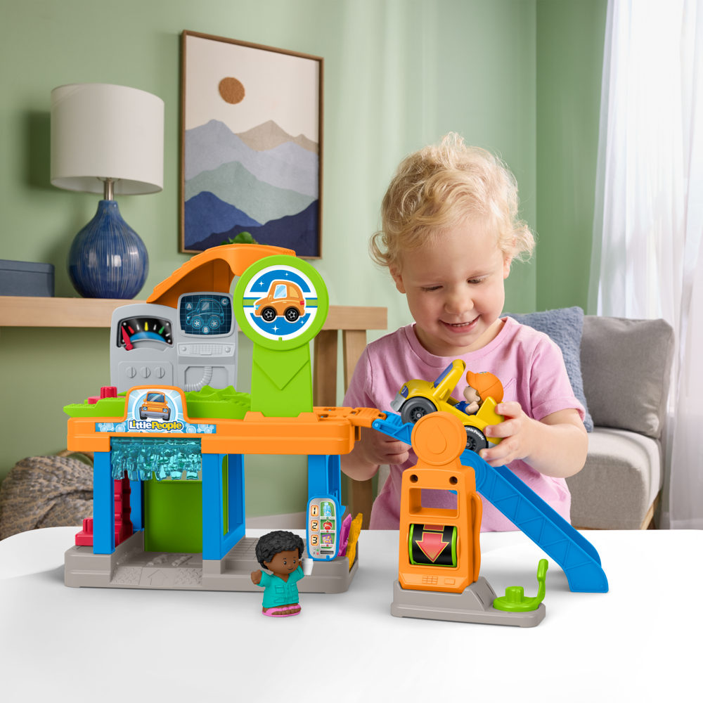 Fisher-Price Little People Bensinstasjon