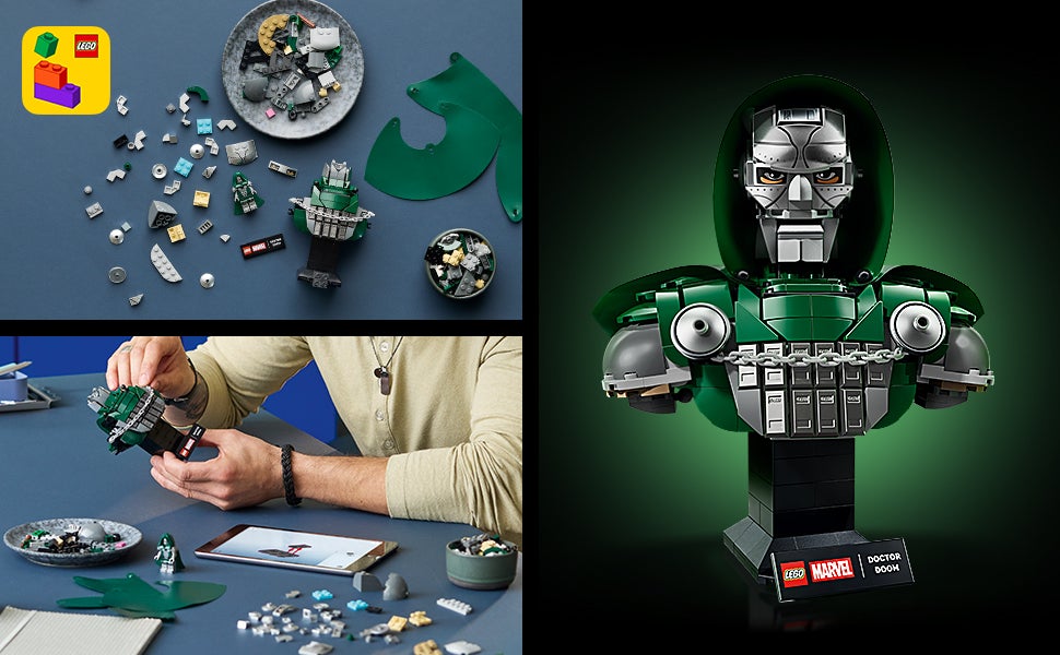 LEGO® Marvel Doctor Doom-byste 76345