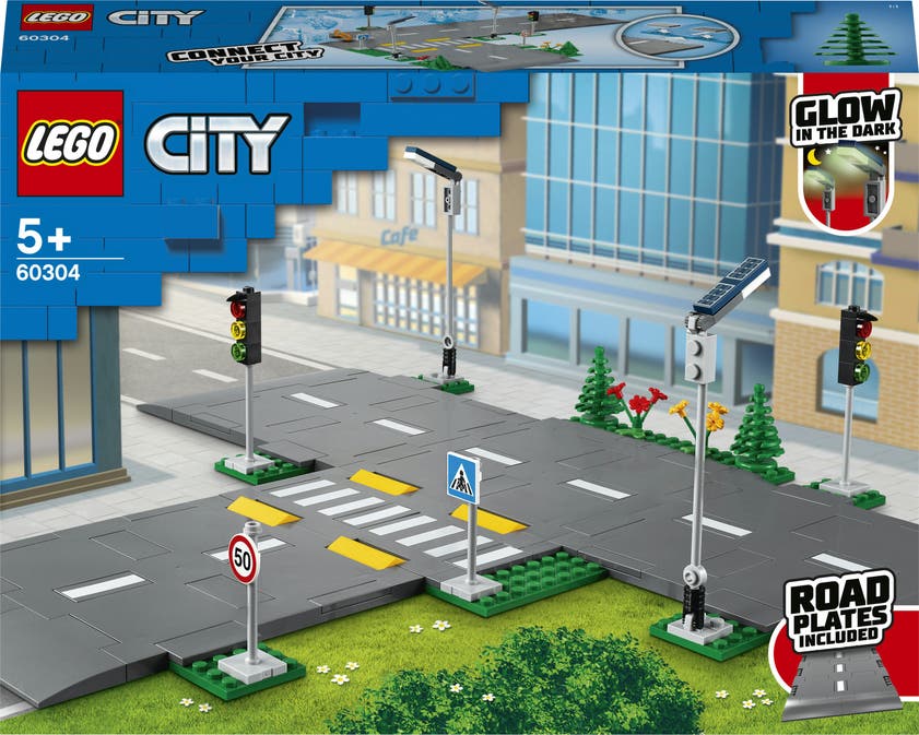 LEGO City Town 60304, Veiplater
