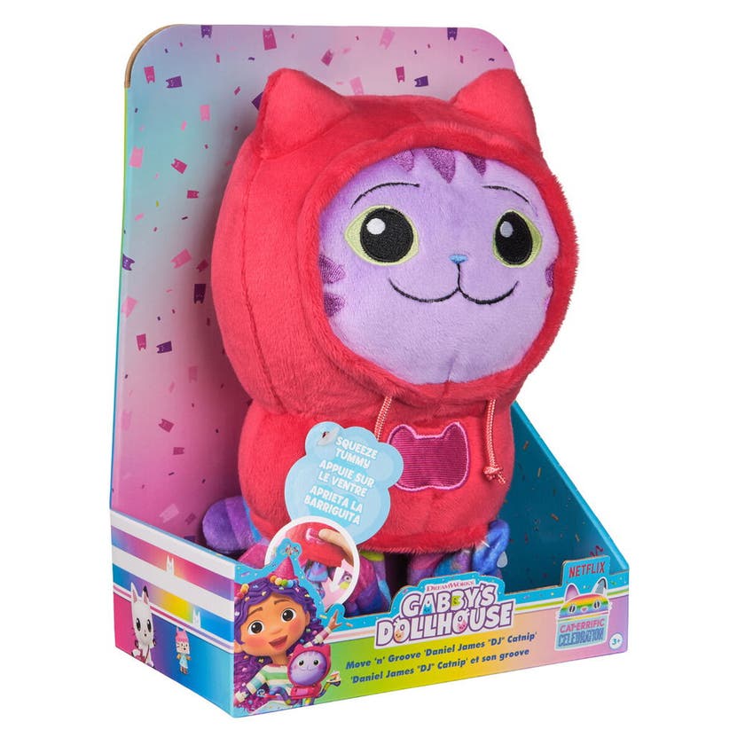 Gabbys Dukkehus, Deluxe Kosedyr – DJ Catnip, 25 cm