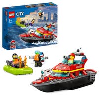 LEGO City 60373, Brannredningsbåt