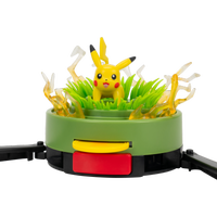 Pokemon Battle Disc Showdown Pikachu vs Larvitar