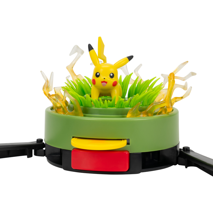 Pokemon Battle Disc Showdown Pikachu vs Larvitar