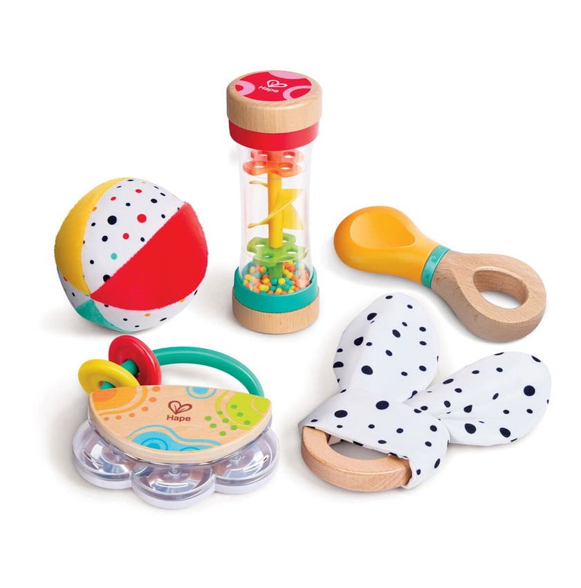 Hape 5 i 1 Baby Sansesett