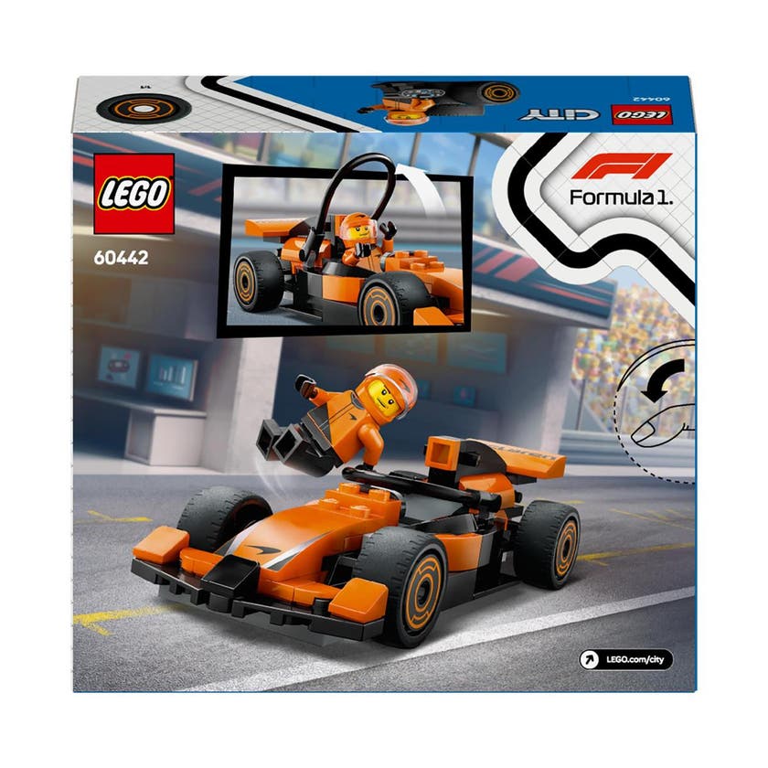 LEGO City Formel 1 60442, F1® sjåfør med McLaren racerbil